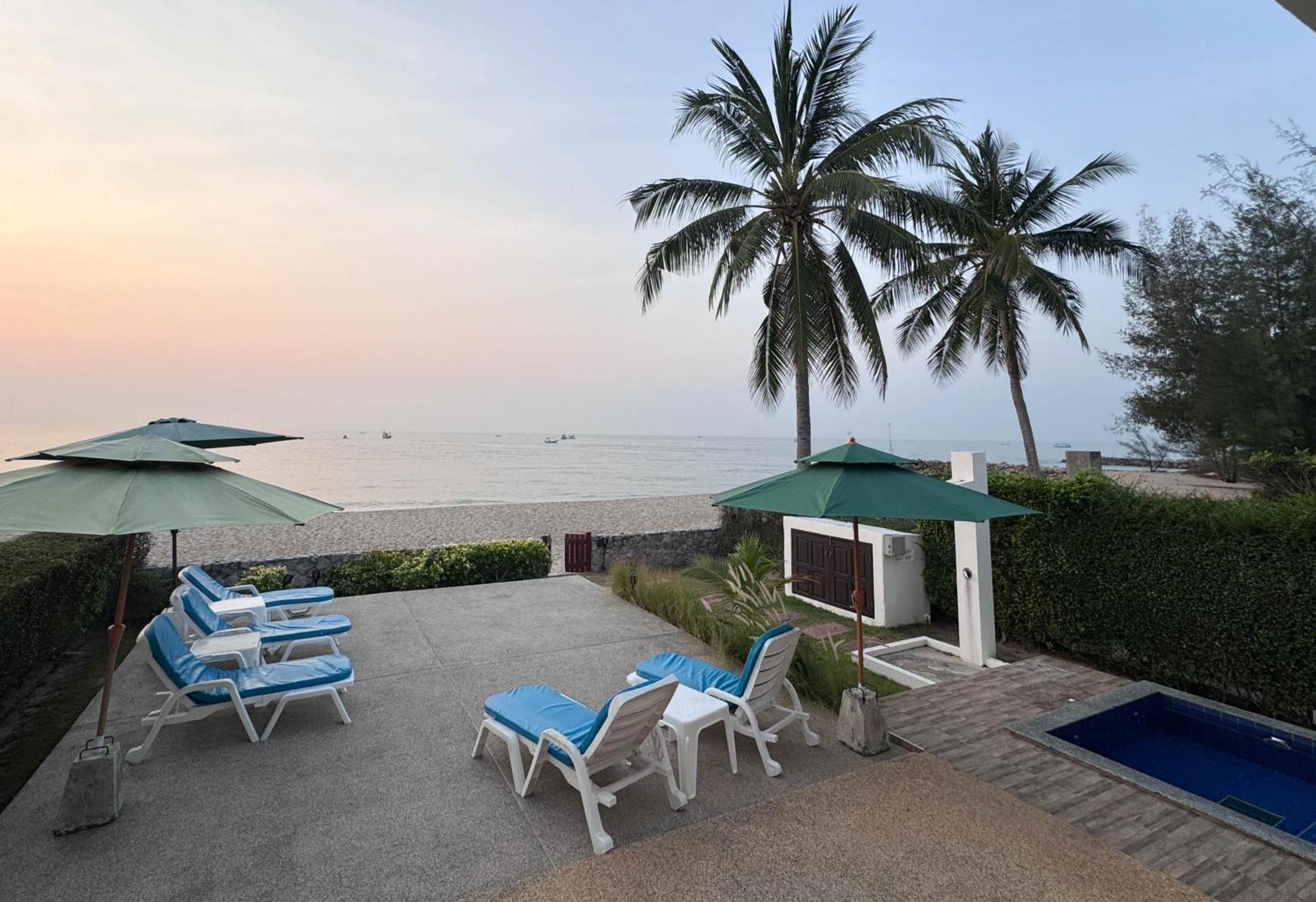 Absolute Beachfront Villa Ban Huai Yang Eksteriør billede