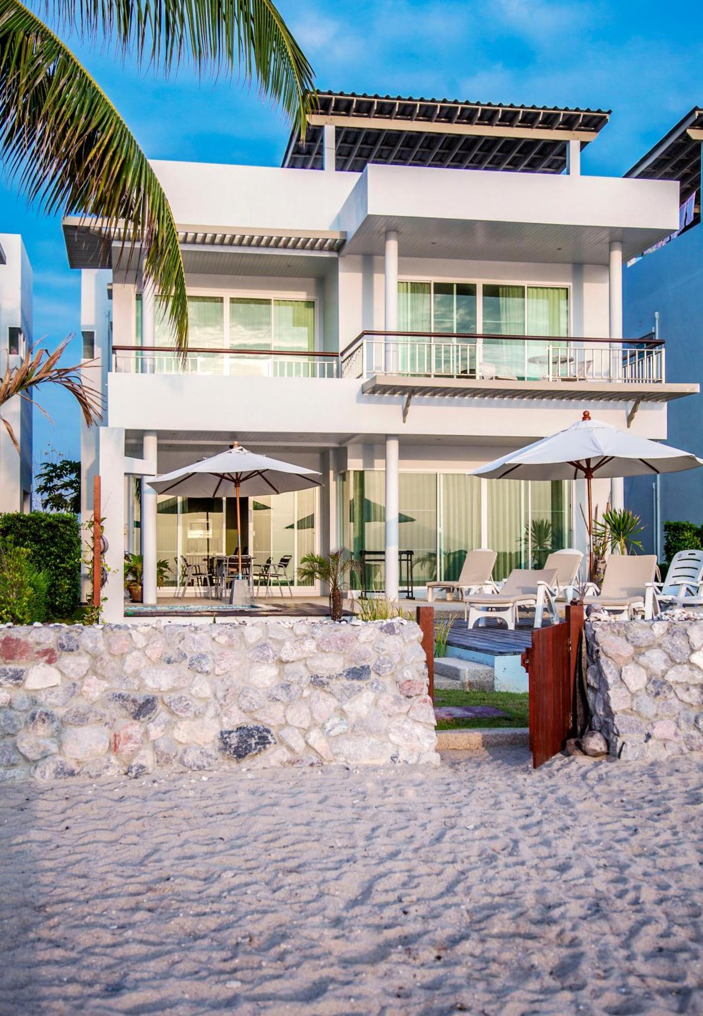 Absolute Beachfront Villa Ban Huai Yang Eksteriør billede